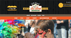 Desktop Screenshot of poboyfest.com